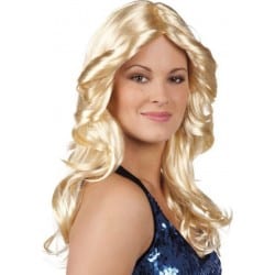 Perruque Disco doll blond