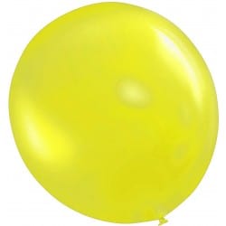 Ballon géant 120cm Jaune