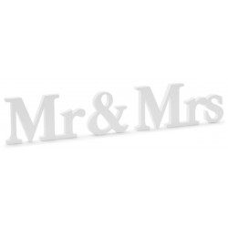 Ecriteau en Bois -Mr & Mrs-...