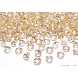 100 Confetti Diamants 12mm or