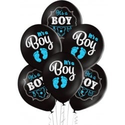 6 Ballons Ø 30cm Its a Boy