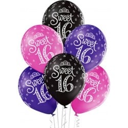 6 Ballons Ø 30cm Sweet