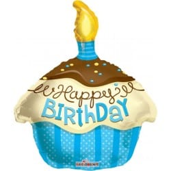 Ballon alu Happy Birthday...