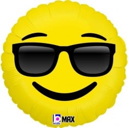Ballon alu Emoji Sunglasses...