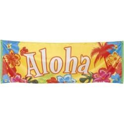 Bannière -Aloha- 74x220cm