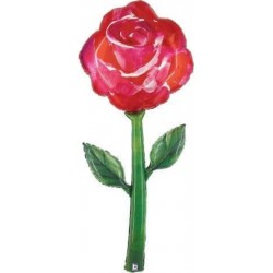 Figurenballon Rose rot 150cm